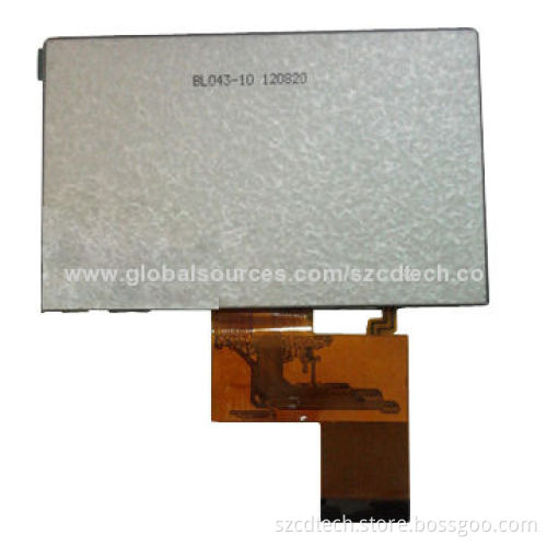 4.3-inch TFT LCD Module with Touch Panel